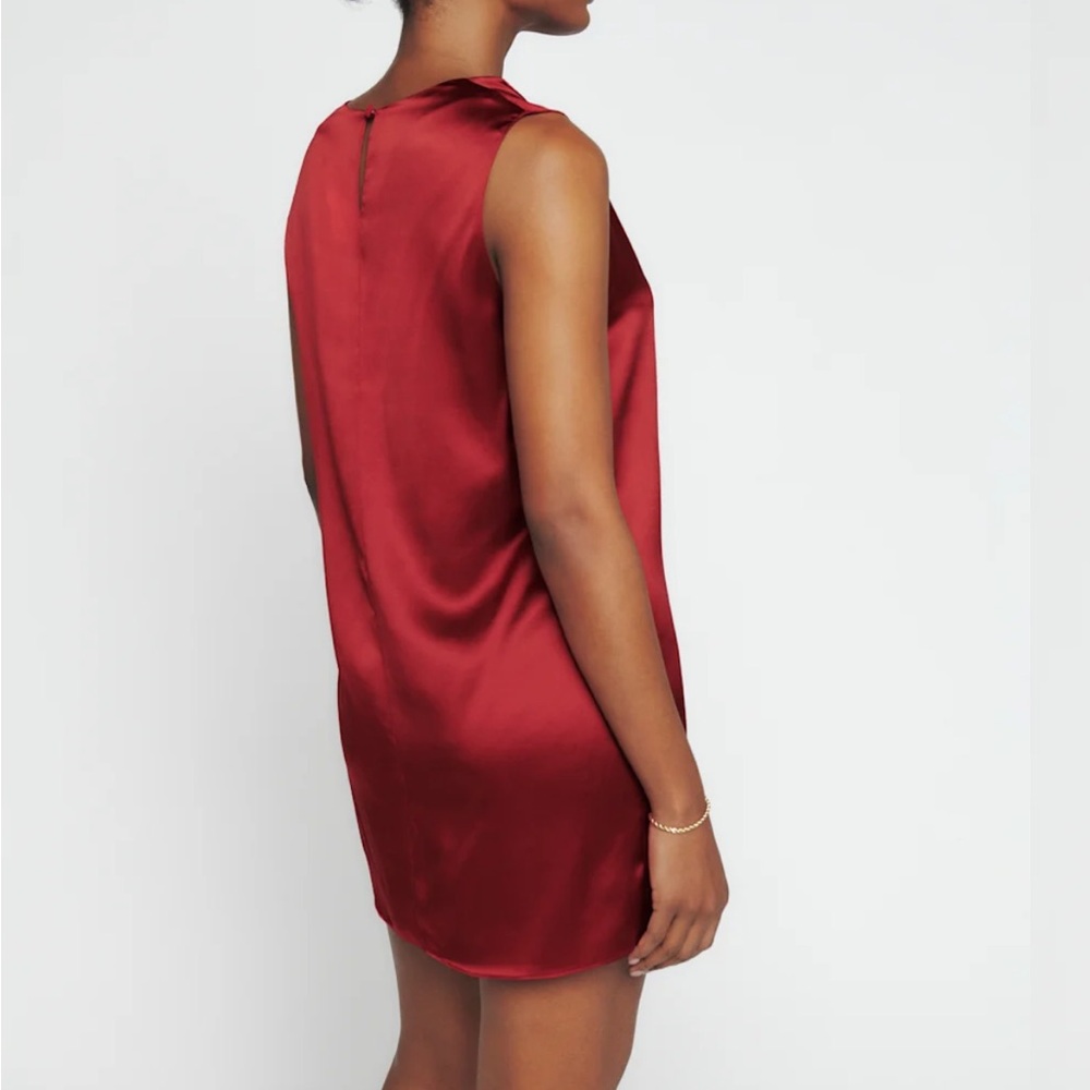 Reformation Serina Silk Dress Sangre - Size 0